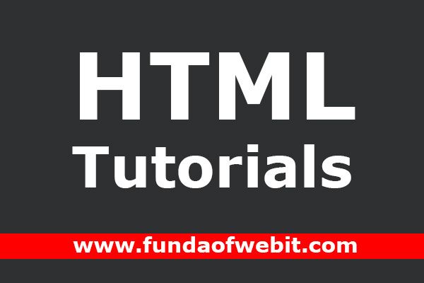 HTML Tutorial