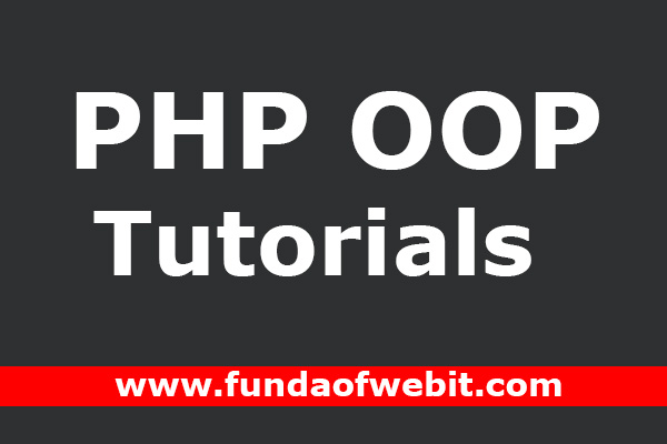 PHP OOP Tutorials